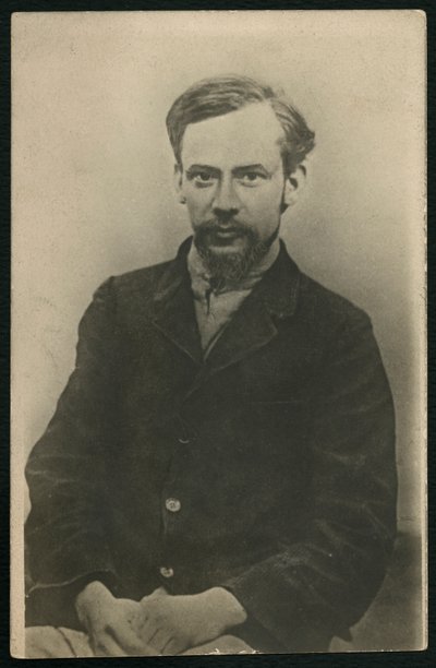 Portrait of Fyodor Mikhaylovich Dostoievsky by Russian Photographer